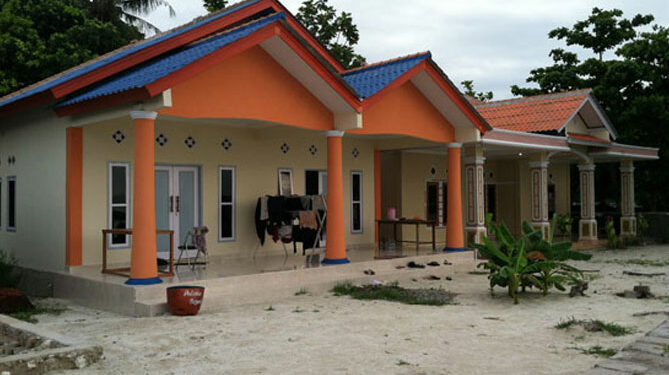 Homestay di Pulau Harapan