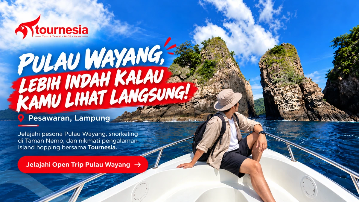 Open Trip Pulau Wayang Lampung 1 Hari bersama Tournesia