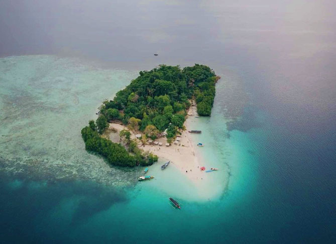 Pulau Kelagian Kecil Lampung : Tempat Liburan Terbaik