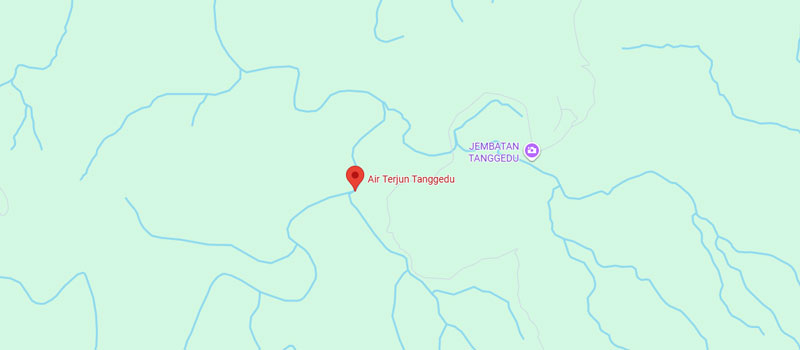 Lokasi Air Terjun Tanggedu