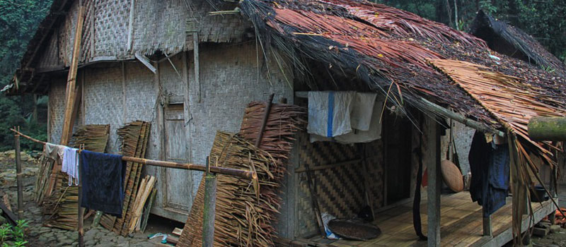 Tak Ada Jendela Sirkulasi Udara Lewat Lantai di Rumah Adat Suku Baduy