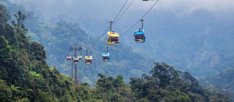 Jenis Gondola di Cable Car Genting Highland