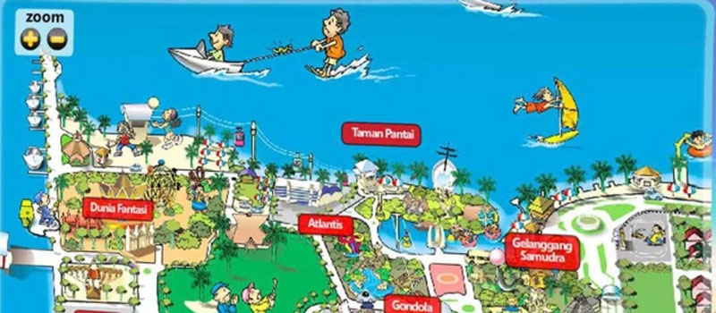 Dermaga Marina Ancol dalam Peta Wisata Jakarta