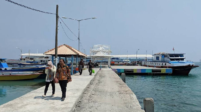 Dermaga Pulau Harapan Kepulauan Seribu