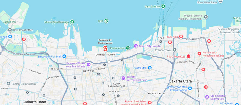 Lokasi dan Akses Menuju Dermaga Marina Ancol