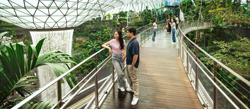 Aksesibilitas dan Fasilitas di Jewel Changi Airport