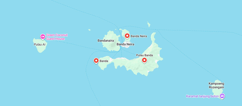 Letak Geografis dan Karakter Alam Pulau Banda Besar