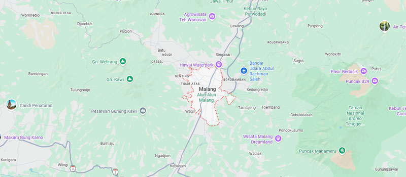 Geografi dan Kondisi Alam Kota Malang