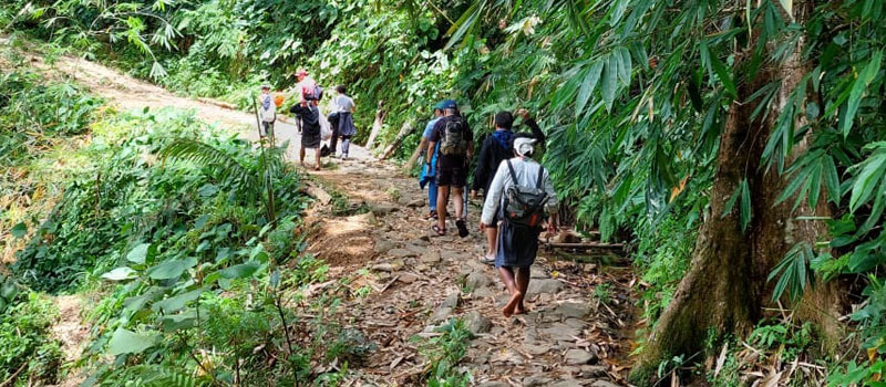 Kondisi Medan dan Tingkat Kesulitan Rute ke Baduy Dalam