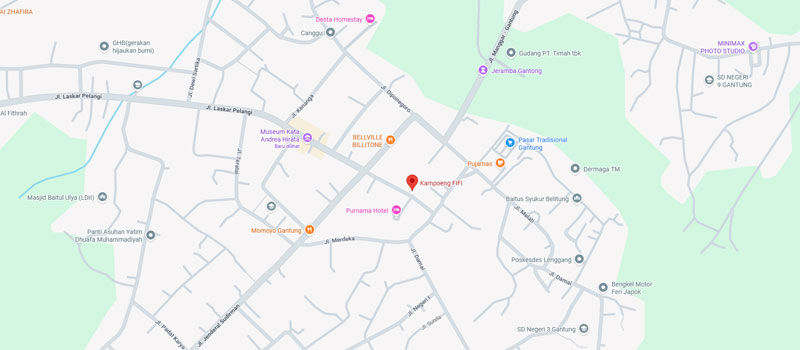 Rumah Ahok di Belitung