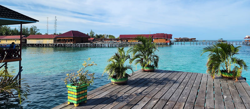 Akses dan Infrastruktur Wisata Yang Menunjang di Pulau Derawan