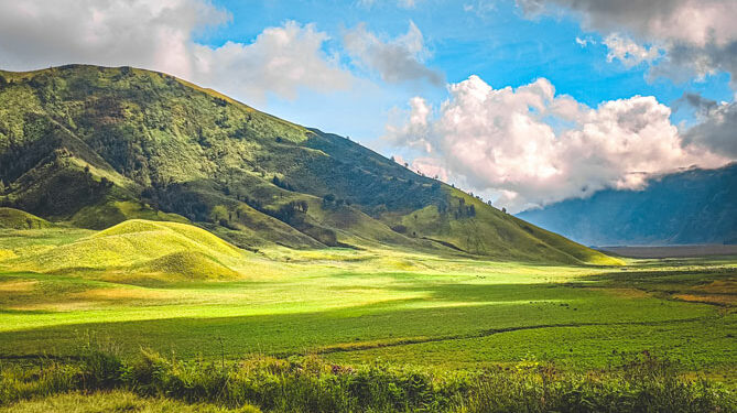 Bukit Teletubbies di Bromo