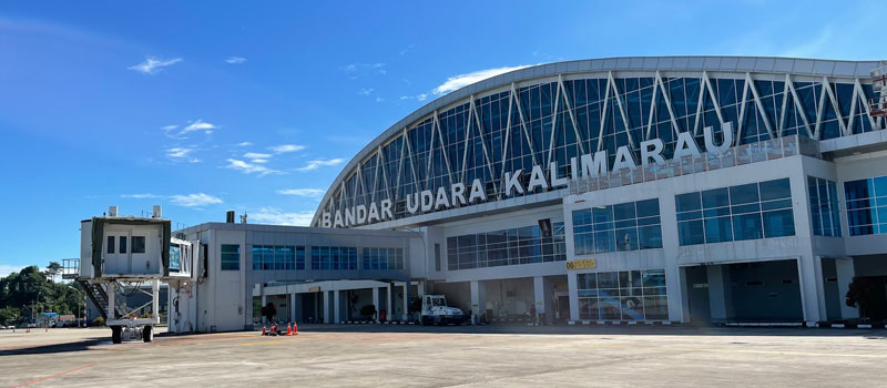 Lokasi Strategis Bandara Kalimarau di Kabupaten Berau
