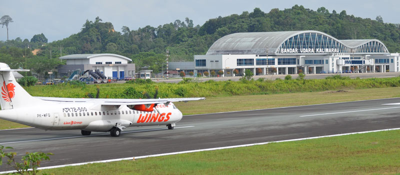 Rute Penerbangan yang Dilayani di Bandara Berau