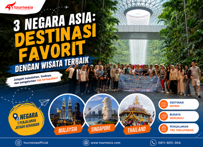3 Negara Asia : Destinasi Favorit dengan Wisata Terbaik