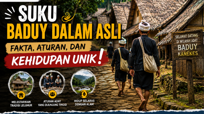 Suku Baduy Dalam Asli - Tournesia