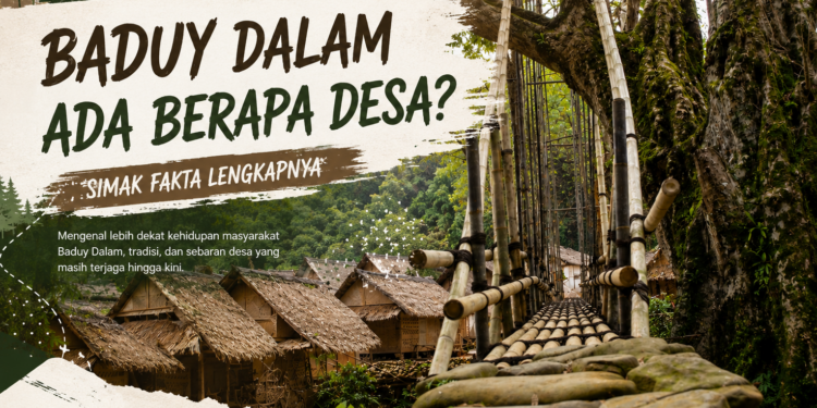 Baduy Dalam Ada Berapa Desa
