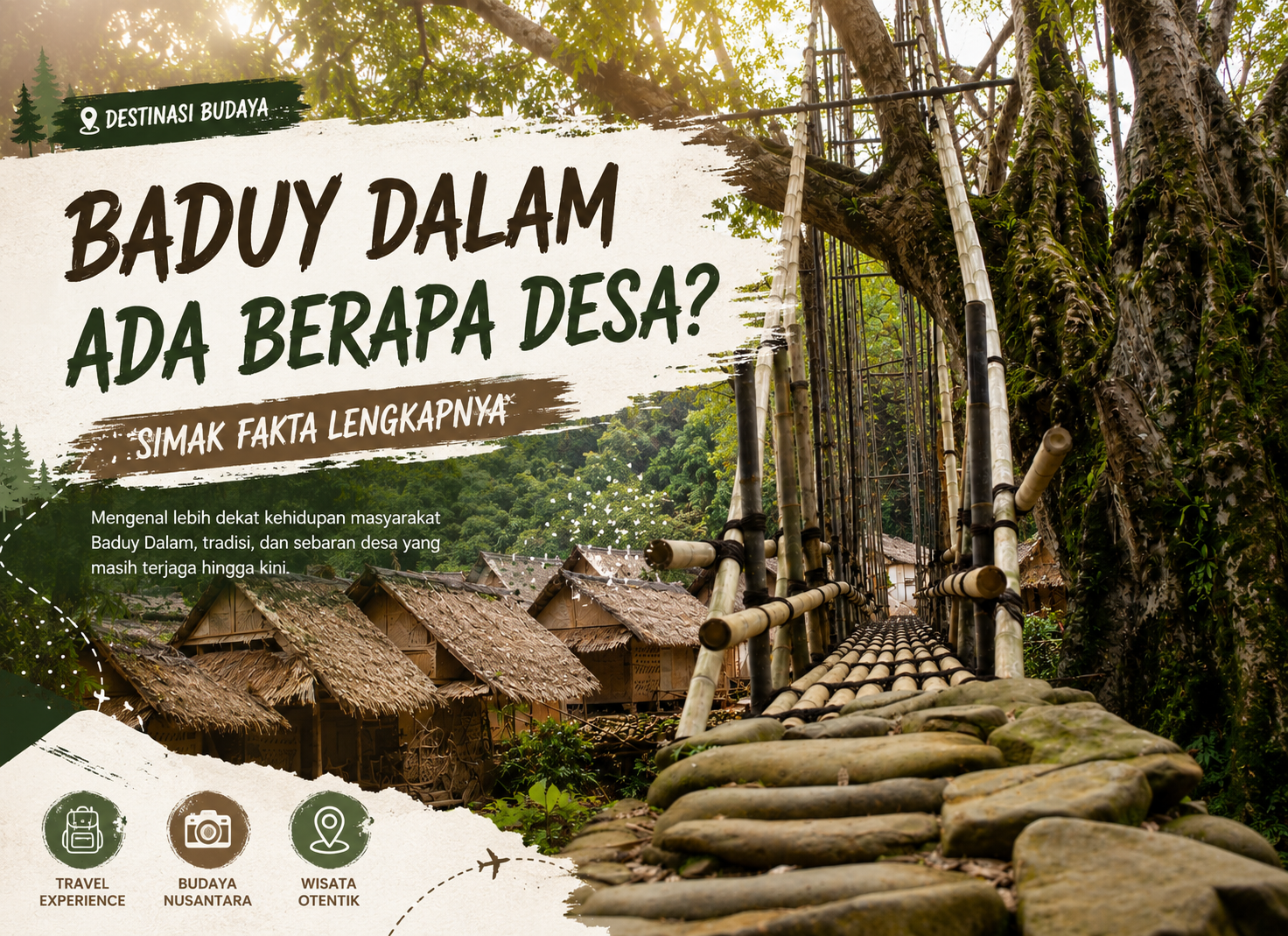 Baduy Dalam Ada Berapa Desa? Simak Fakta Lengkapnya