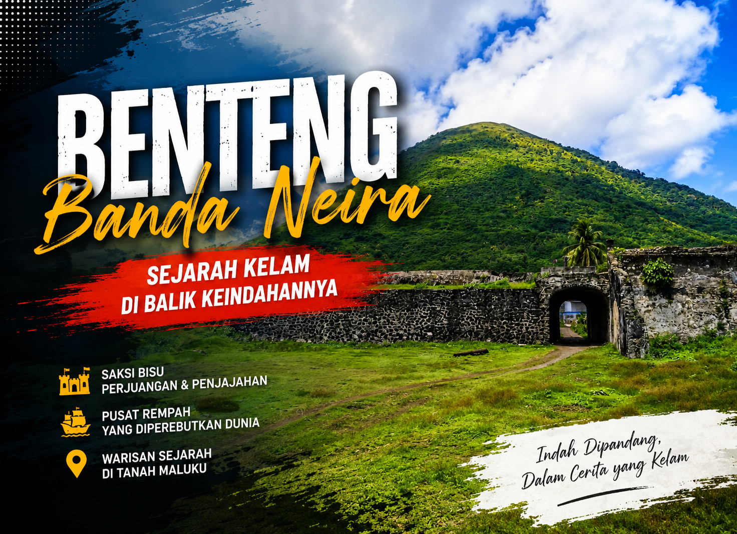 Benteng Banda Neira : Sejarah Kelam di Balik Keindahannya
