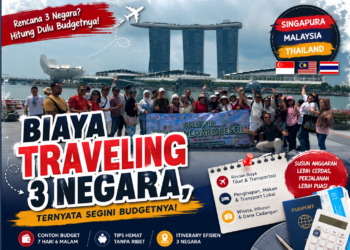 Biaya Traveling 3 Negara