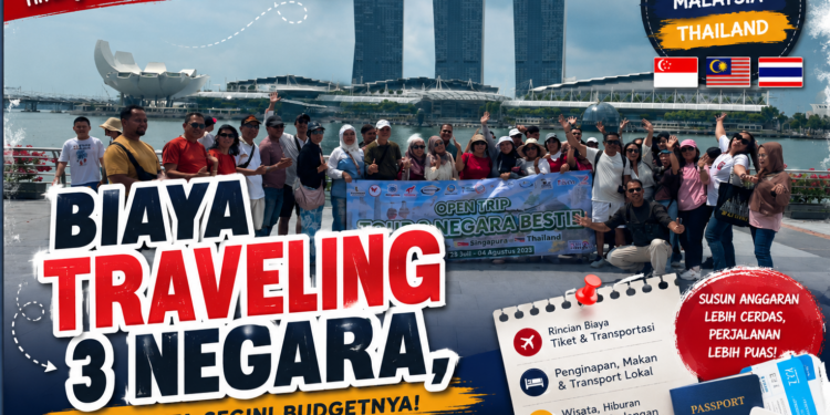 Biaya Traveling 3 Negara
