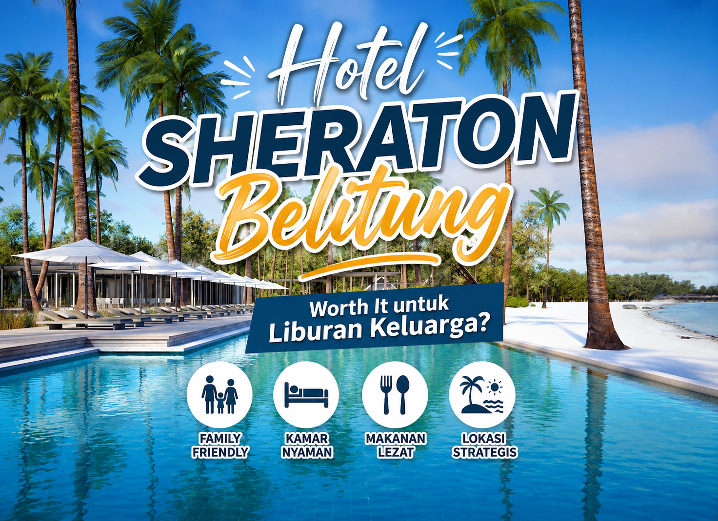 Hotel Sheraton Belitung: Worth It untuk Liburan Keluarga?