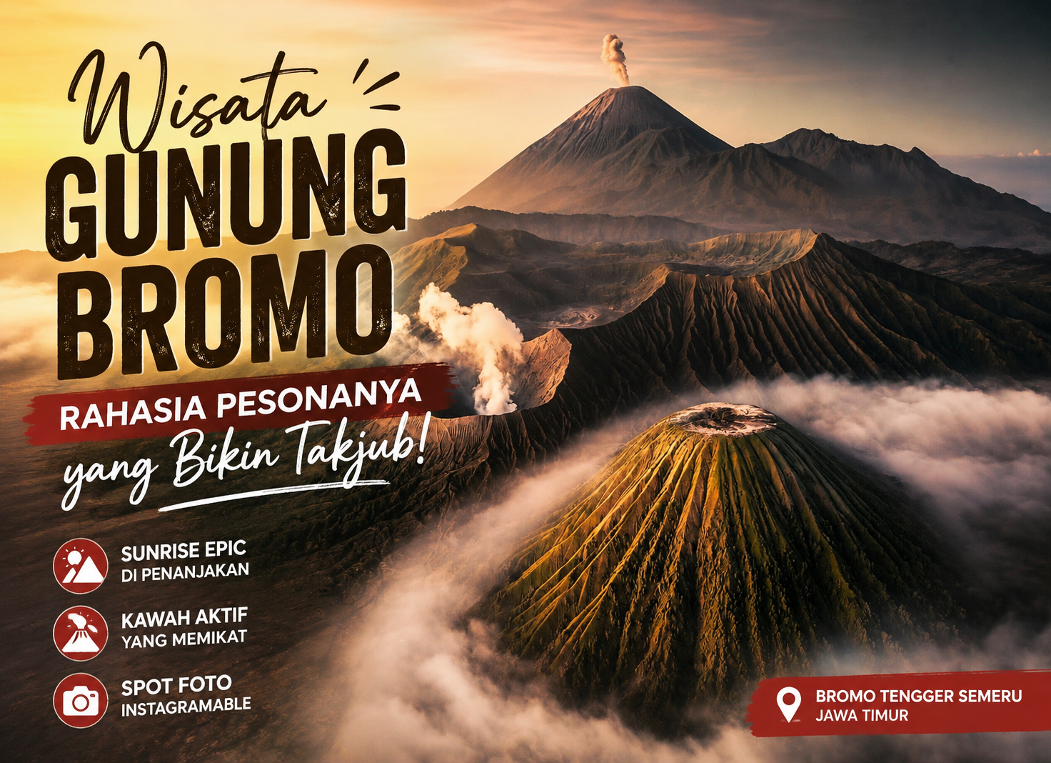 Wisata Gunung Bromo : Rahasia Pesonanya yang Bikin Takjub
