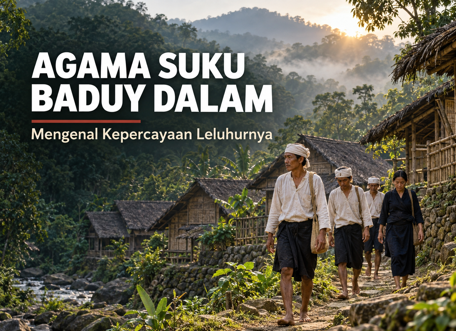 Agama Suku Baduy Dalam, Mengenal Kepercayaan Leluhurnya