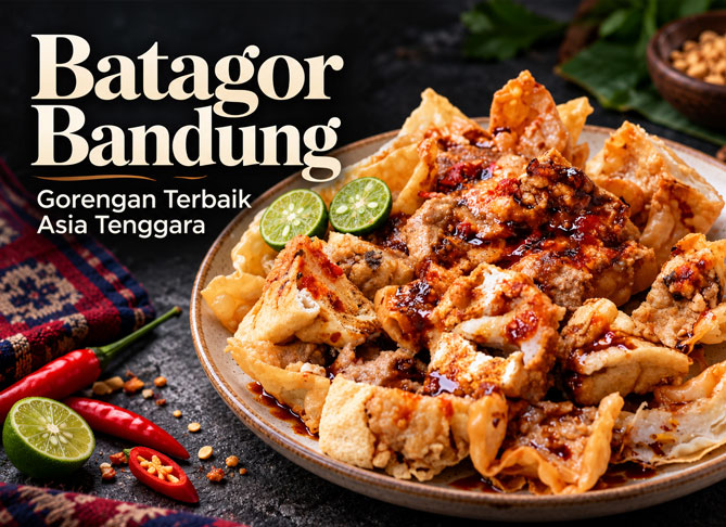 Batagor Bandung menjadi gorengan terbaik Asia Tenggara