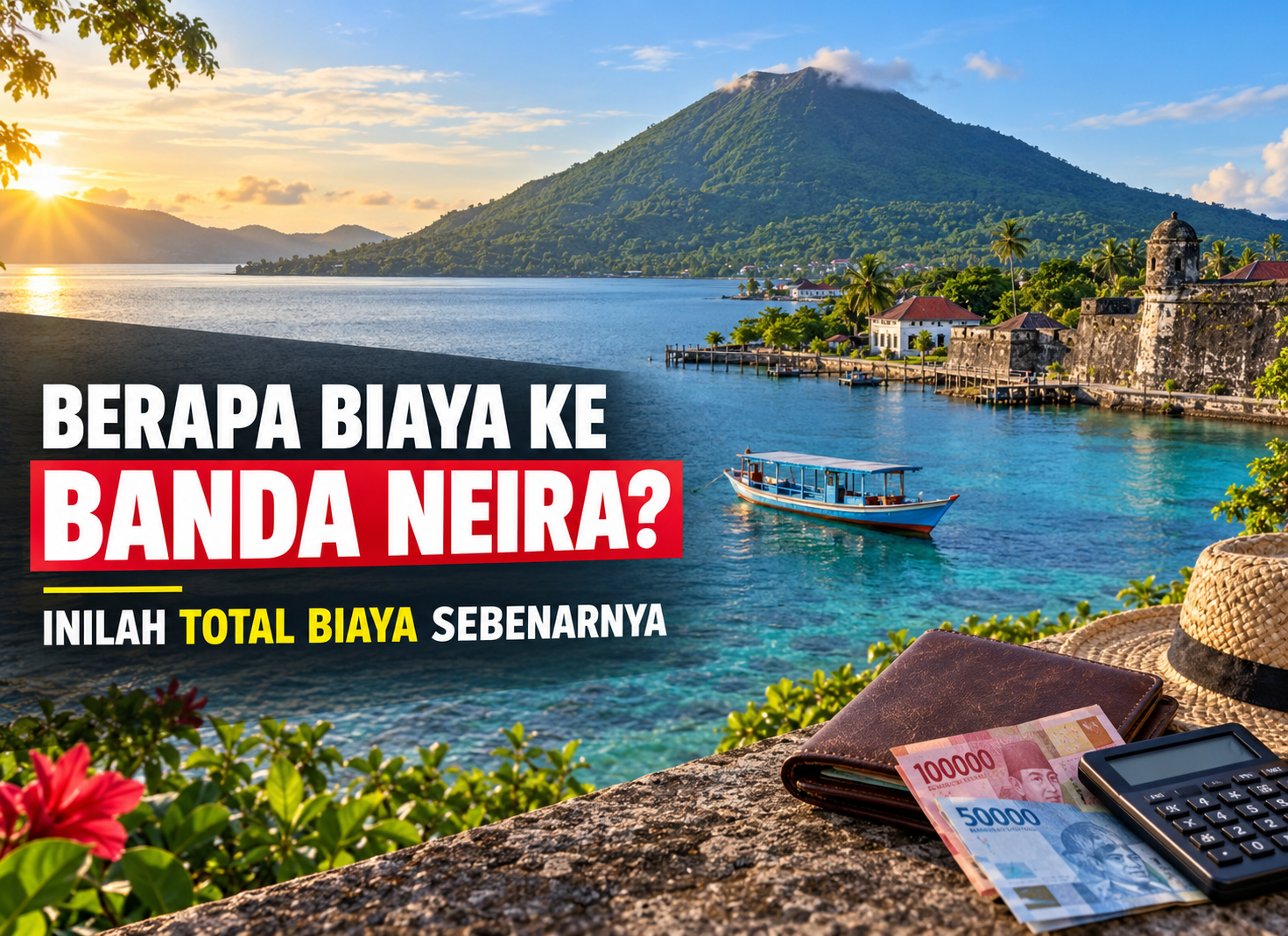 Berapa Biaya Ke Banda Neira? Inilah Total Biaya Sebenarnya