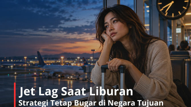 Jet Lag Saat Liburan Strategi Tetap Bugar di Negara Tujuan