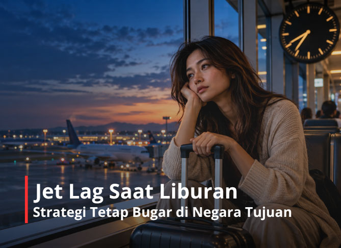 Jet Lag Saat Liburan : Strategi Tetap Bugar di Negara Tujuan
