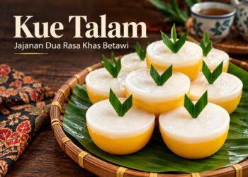 Kue Talam, Jajanan Dua Rasa yang Menyimpan Jejak Betawi