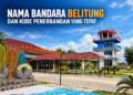 Nama Bandara Belitung