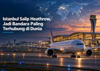bandara paling terhubung di dunia