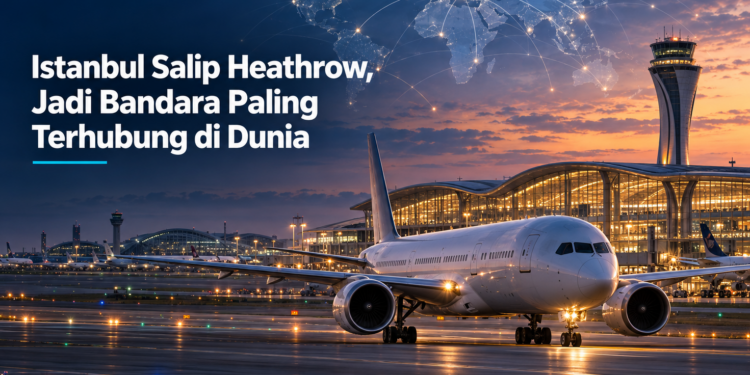 bandara paling terhubung di dunia
