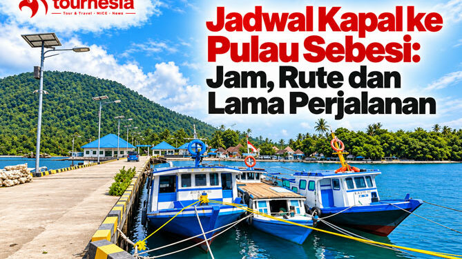 Jadwal Kapal ke Pulau Sebesi Jam, Rute dan Lama Perjalanan