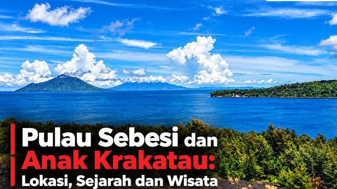 Pulau Sebesi dan Anak Krakatau Lokasi, Sejarah dan Wisata