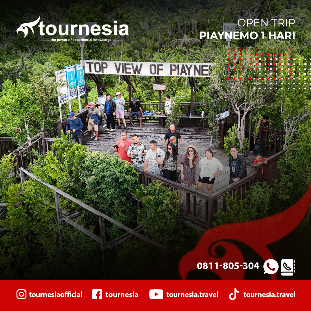 Paket Wisata Open Trip Piaynemo 1 Hari Murah 2025 - Tournesia